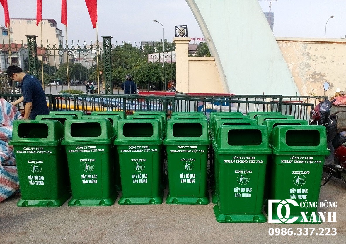 Thùng rác MGB95 dùng cho công viên