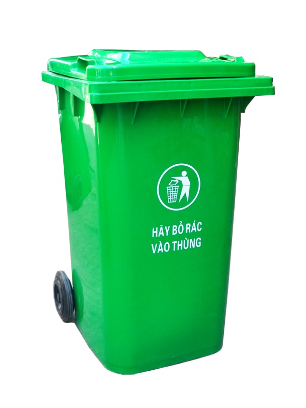 Bán thùng rác công cộng 240L nhựa công nghiệp HDPE
